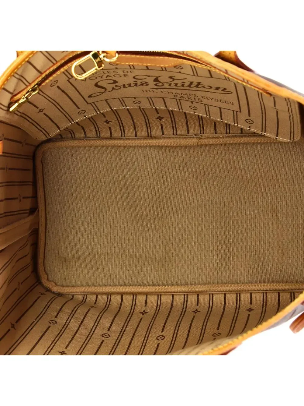 Louis Vuitton Neverfull Tote Canvas Mm #291280L17B
